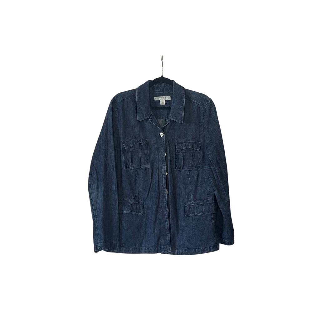 Vintage JOSEPHINE CHAUS Blue Denim Large